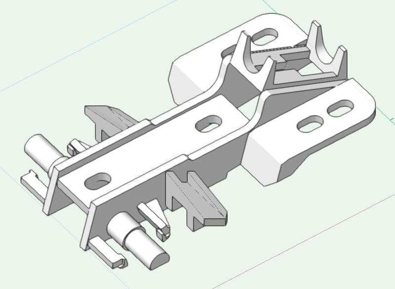 PORSCHE Door Lock Pivot Lever 