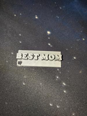 Best Mom Keychain
