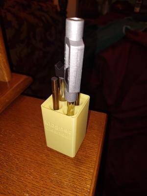 1x1 Gridfinity Tap Wrench and Bit Holder