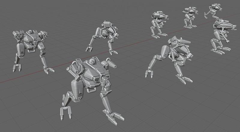 Protomech, 6mm/Epic scale