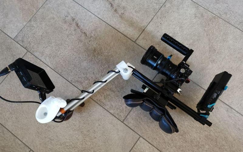 15mm Rodclamps for Run and Gun Camera-Setup