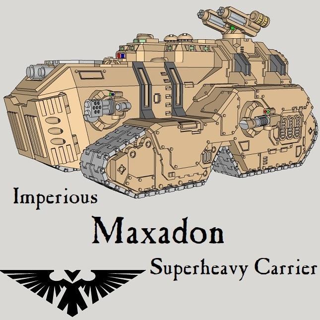 6mm & 8mm Maxadon Superheavy Carrier