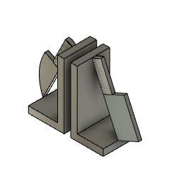Knife and Cleaver bookends