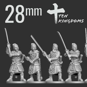 28mm Song Dynasty Sword Armoured Foot