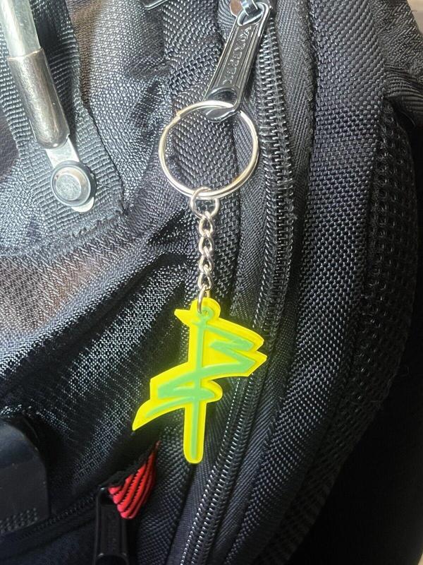 Cyberpunk Edgerunner Logo Keychain