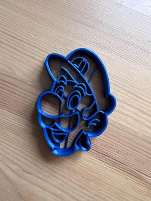 Luigi cookie cutter