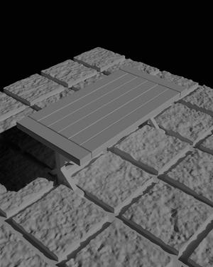Rectangular Tavern Table