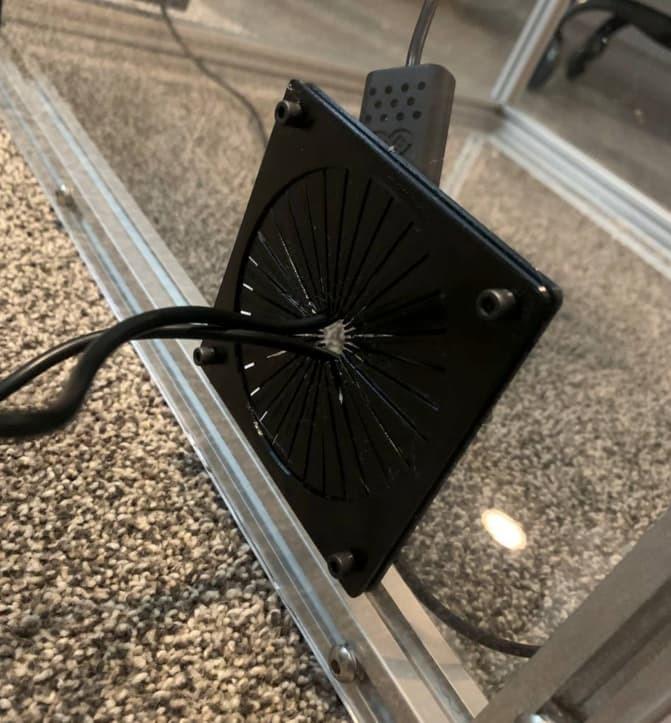 Wire Grommet for 80mm Fan Cutout