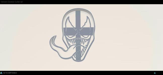 Venom and Spiderman Cookie Cutters