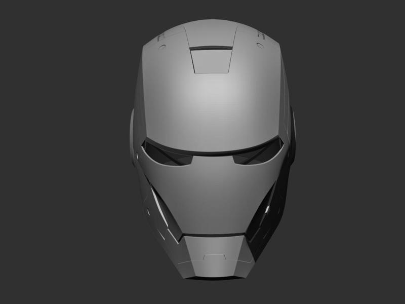 Iron Man Wearable Helmet 3D print model