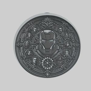 The Marvels Medallion CNC The Marvels 3d Printer Obj Stl