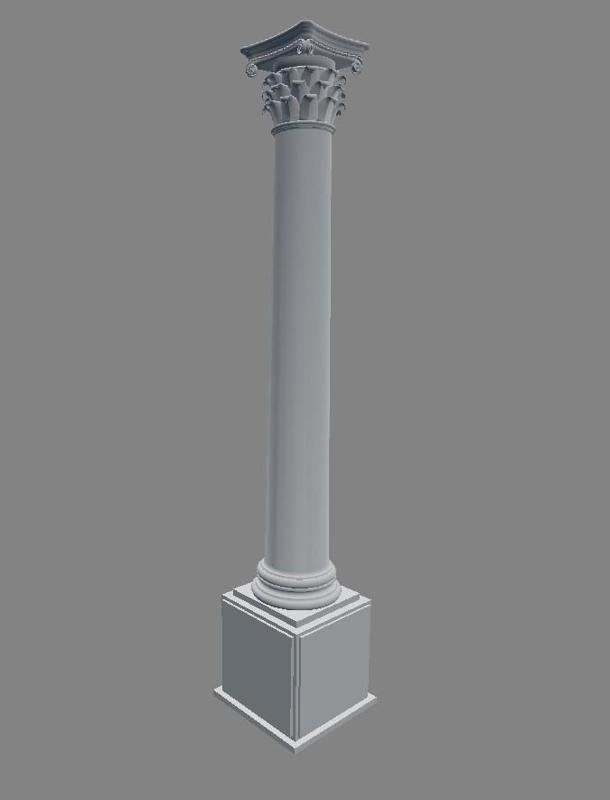 Corynthian column