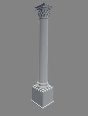 Corynthian column