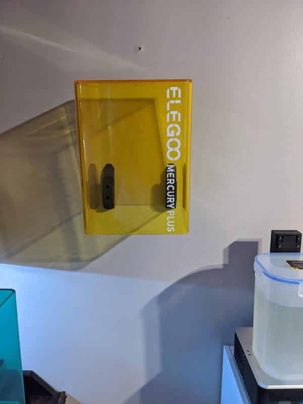 Resin Printer Lid Holder Hooks