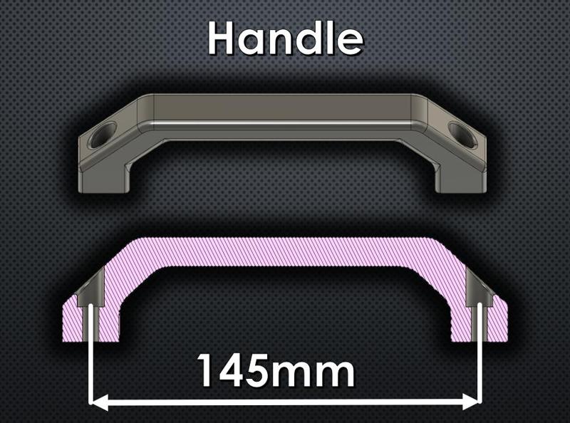 Handle (145mm hole spacing)