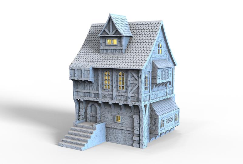 Urban Medieval Mansion