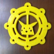 Pikachu "Shocked Face" Ornament