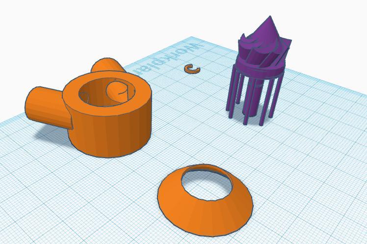 turbo with weird impeller design meant to shred paper