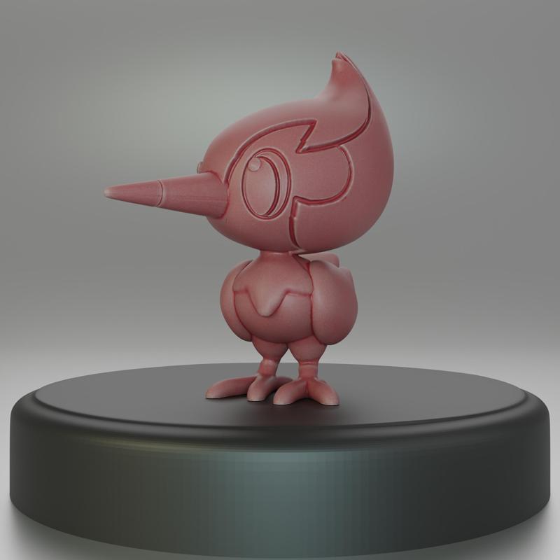 731- Pikipek Pokemon Figure