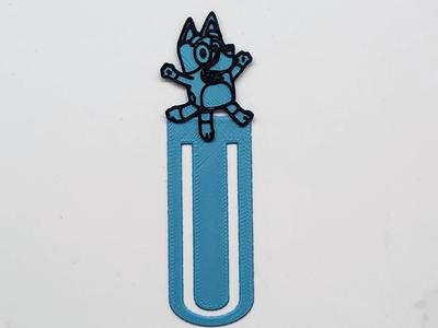Bluey Bookmark