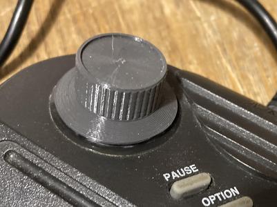 Tempest knob for Atari Jaguar rotary jagpad
