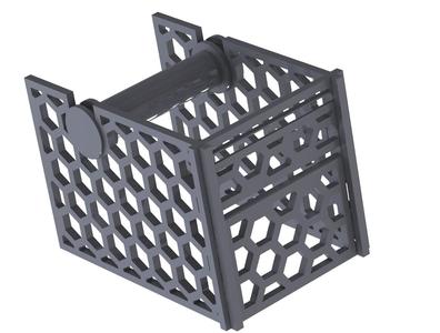 Label dispenser buildable up to 55mm