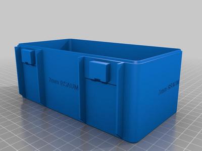 7mm RSAUM, Double Latch Modular Ammo Box