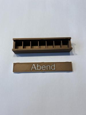 Pillenbox klein