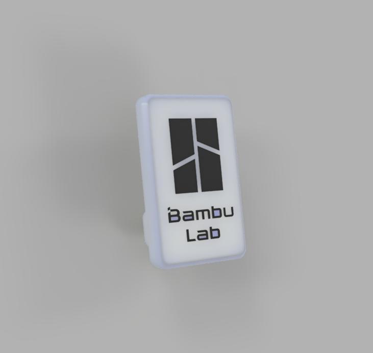 Bambu Lab X1 / X1 Carbon Door Handle - Logo