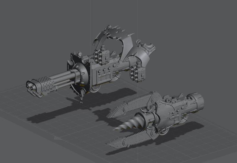 Chaos Ruinbringer Weapons