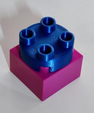 Duplo round/circle/column brick generator tool