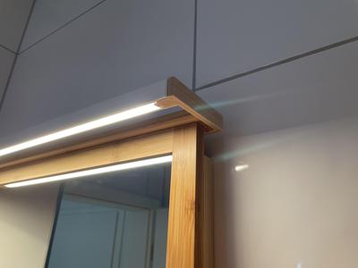 Silverglans LED mount for mirror