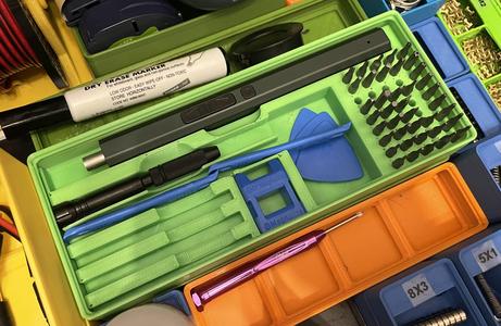 Gridfinity Electric Screwdriver Base