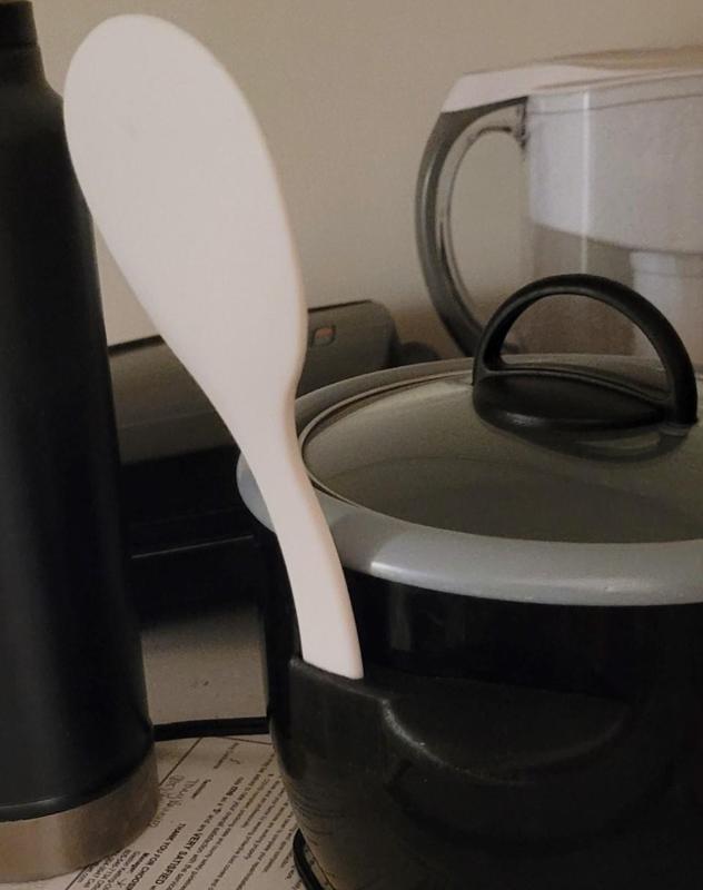Rice Paddle Holder for Oyster Rice Cooker