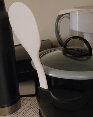 Rice Paddle Holder for Oyster Rice Cooker