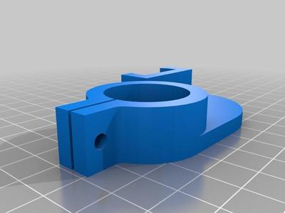 Flashlight holder for Pistol