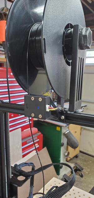 Filament Sensor mount for Ender 3 pro with direct extrusion