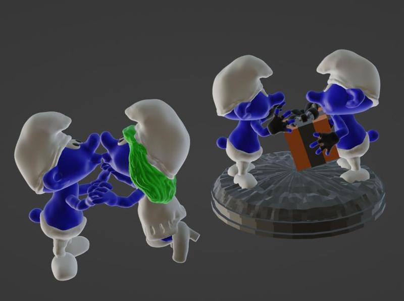 Smurf Love and Smurf for gift