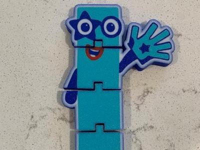 Numberblock 5 flexi