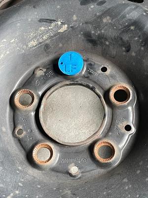 Car wheel tag set #2 Autorad Schild Nummer 2