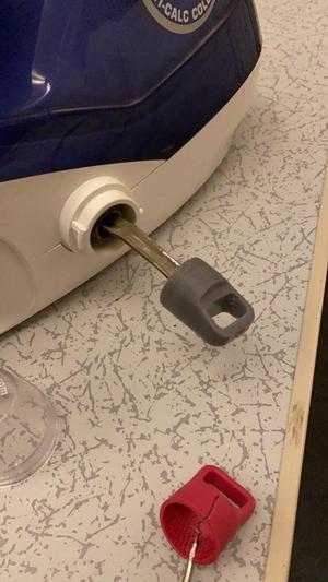 Tefal Steam Iron Knob of descale stick