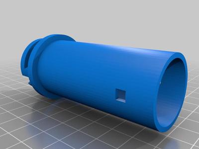 Ender 3 small spool holder with removable endcap