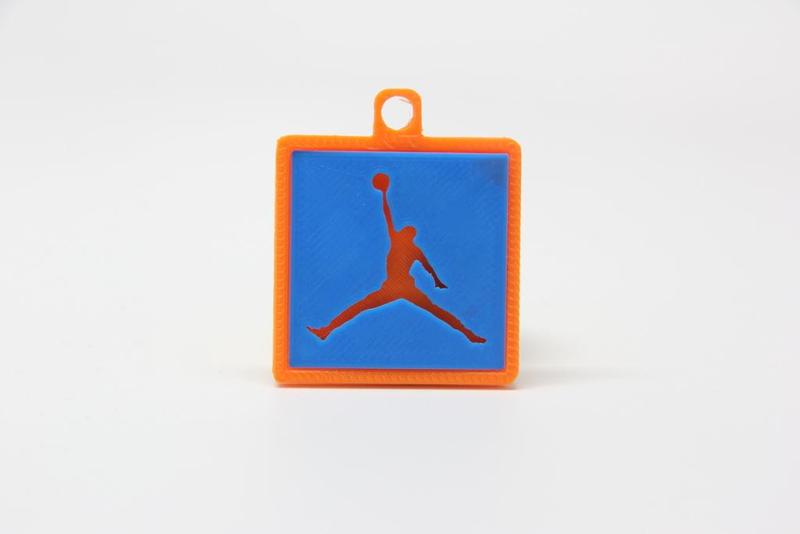 Jumpman Silhouette Keychain