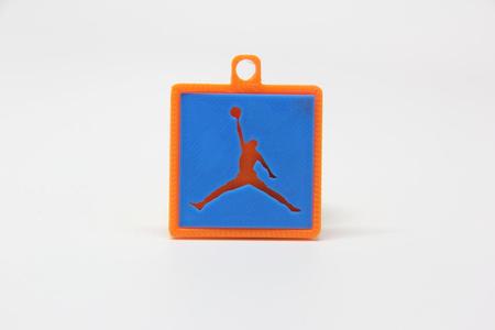 Jumpman Silhouette Keychain