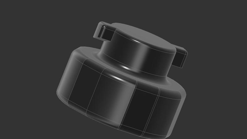 Filter retaining bolt for Biltema vacuum (17 -337 , wet & dry cleaner WD 1000/10)