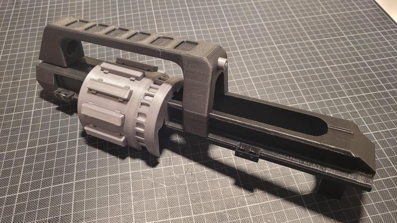 Bolter Rifle Handle Bar and Revolver Upgrade