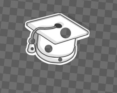 mortarboard cookie cutter