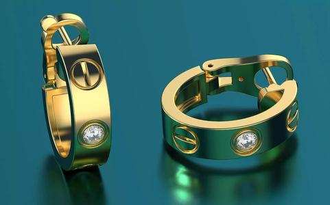 Earring Love de Cartier