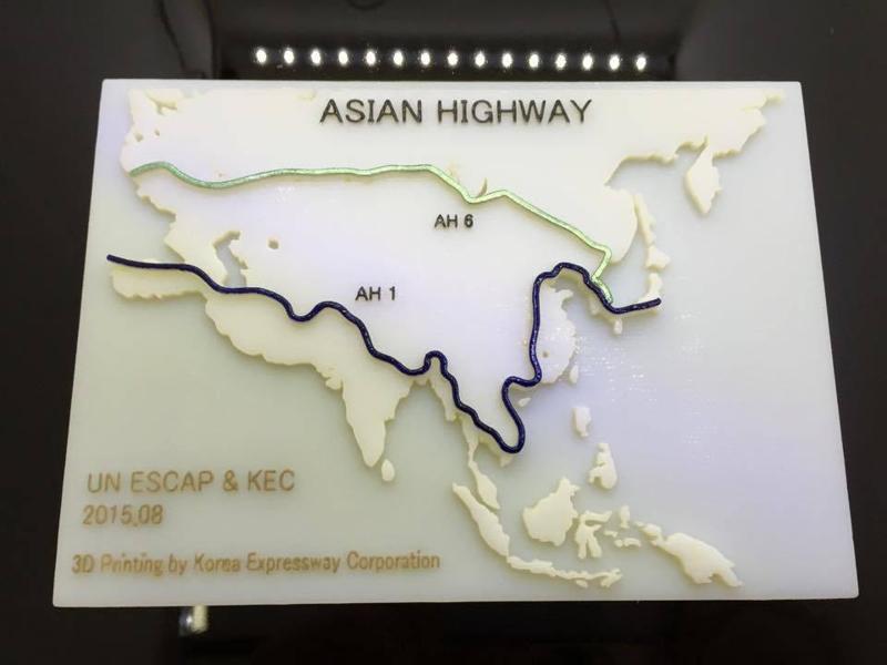 Asian Highway 1, 6 through South Korea