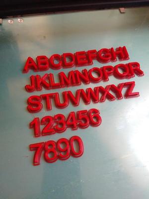 ABECEDARIO (INCLUYE LA Ñ) y NUMEROS